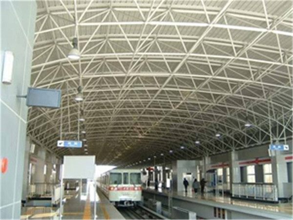 阜康仓储物流网架加工厂家案例